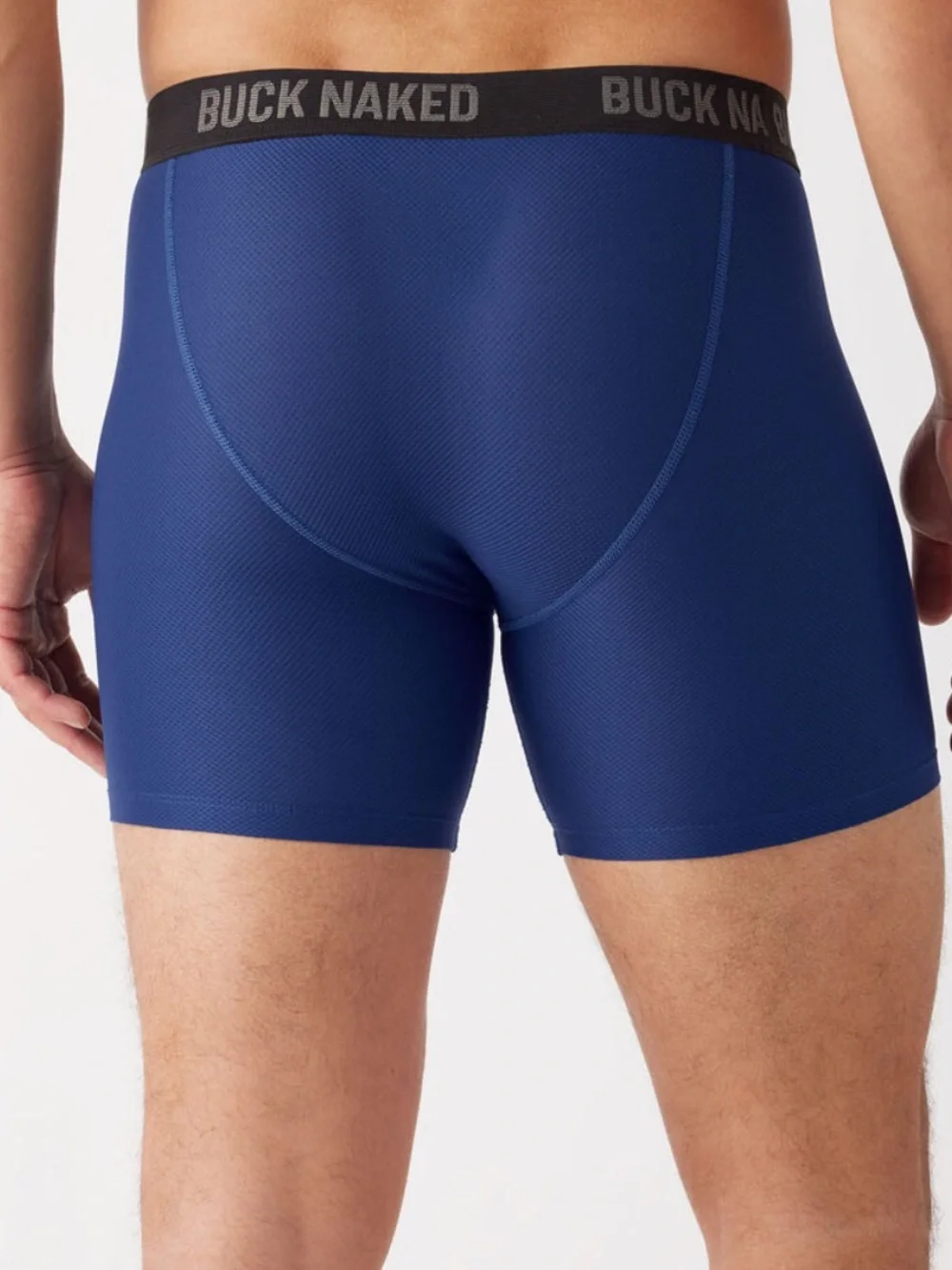 Duluth Trading Buck Naked Bull Pen Boxer Briefs Blue Mercury Medium NEW IN PKG